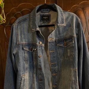 Men’s Forever 21 denim jacket size medium